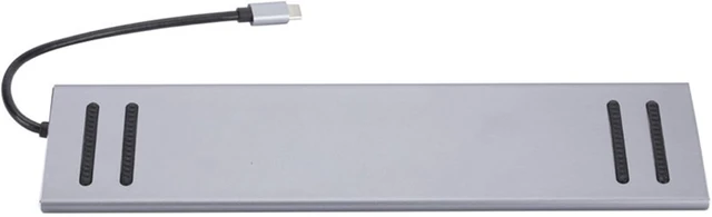 Alt view image 5 of 7 - PC Docking Station Computer Dock USB Splitter USB C Adapter PC Extender