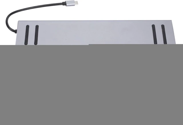 Alt view image 5 of 7 - PC Docking Station USB C Adapter USB Expansion Hub High Speed