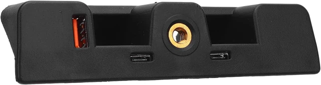 Alt view image 6 of 7 - Dashboard USB Expansion Dock Hub with 3 Ports 2 Type C and USB A for 2021 and Later 2 Door or 4 Door Convenient Charging Station for Simultaneous Device Charging in Your Vehicle