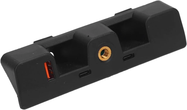 Alt view image 5 of 7 - Dashboard USB Expansion Dock Hub with 3 Ports 2 Type C and USB A for 2021 and Later 2 Door or 4 Door Convenient Charging Station for Simultaneous Device Charging in Your Vehicle