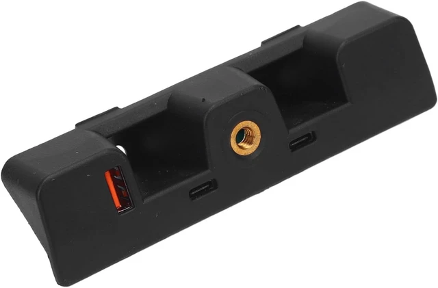 Alt view image 7 of 7 - Dashboard USB Expansion Dock Hub with 3 Ports 2 Type C and USB A for 2021 and Later 2 Door or 4 Door Convenient Charging Station for Simultaneous Device Charging in Your Vehicle