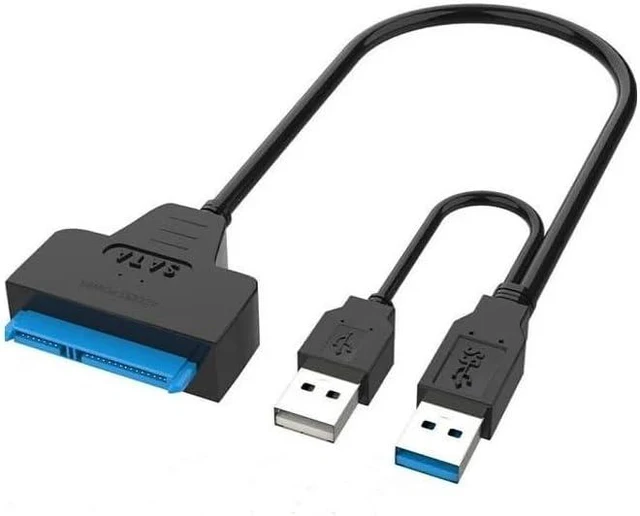 Main image of SATA to USB 3.0 2.0 Easy Drive Cable USB 3.0 to Sata III Hard Disk Adapter External 2.5 Inch HDD SSD Hard Drive Adapter Power DC(USB3.0 Power)
