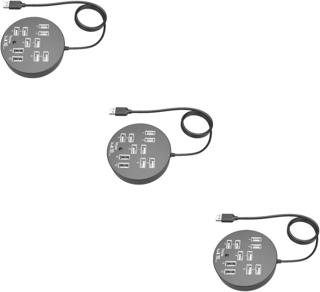 Main image of Mipcase 3pcs USB Hub Extension Multi-Port Splitter for Computer Laptop Multiple USB Ports