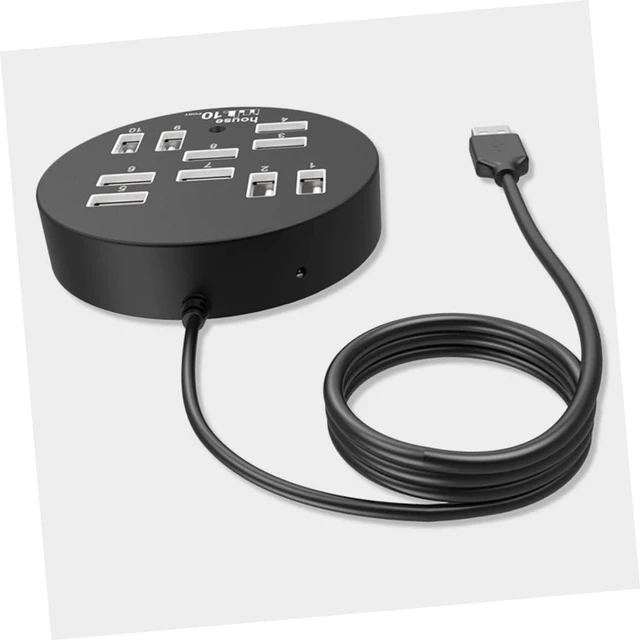 Alt view image 3 of 7 - Mipcase 3pcs USB Hub Extension Multi-Port Splitter for Computer Laptop Multiple USB Ports
