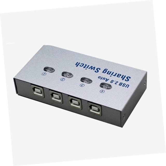 Alt view image 3 of 7 - USB 2.0 Printer Sharing Box Automatic Switcher for Computers