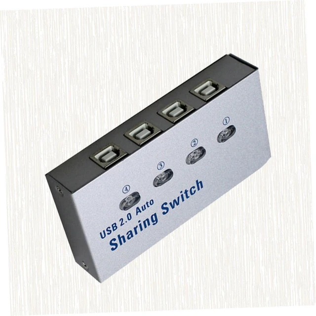 Alt view image 6 of 7 - USB 2.0 Printer Sharing Box Automatic Switcher for Computers