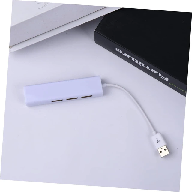 Alt view image 2 of 7 - Artibetter 3pcs USB Ethernet Port USB Hub LAN Network Adapter for Pc to Ethernet Adapter for Multiple Ports Use