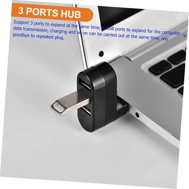 Alt view image 6 of 7 - VILLCASE 6pcs Port USB Hub High Speed USB Splitter for Multiple Devices Adapter for Port Extender