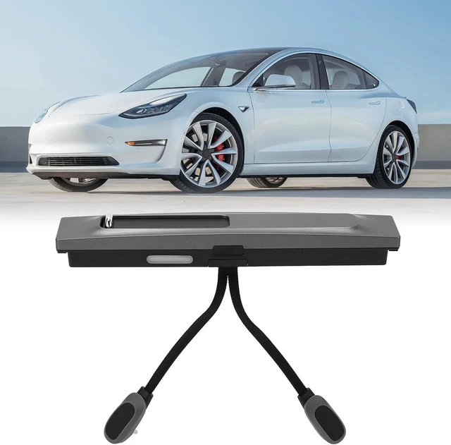Alt view image 4 of 7 - /Y Multi Port Expansion Dock, Splashproof Center Console Adapter, Intelligent Switch with LED Light, High Performance USB Hub for Data Transmission and 27W Fast Charg