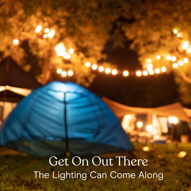 Alt view image 4 of 7 - Ambience Pro USB Powered String Lights - 24 Ft Commercial Grade Waterproof String Lights - Outdoor Shatterproof Patio Lights for Camping, Backyard, Porch, Christmas - 1W 12 Bulbs, Warm White