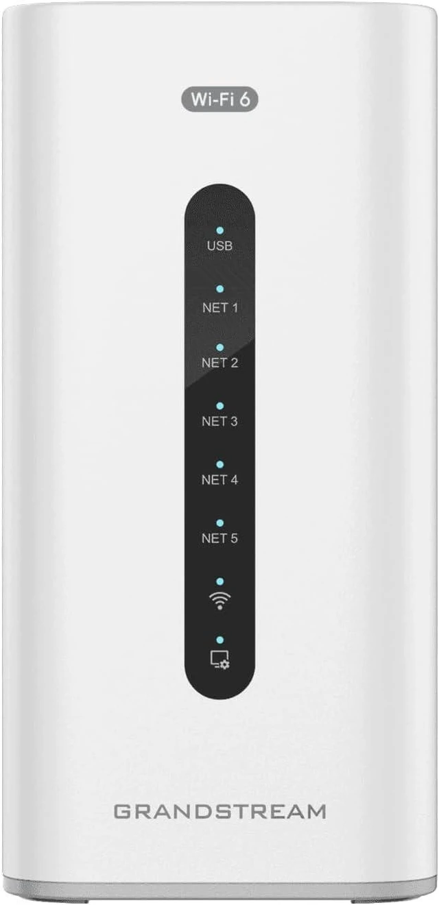 Main image of Grandstream Built-in IPPBX (10 Users, 4 Concurrent Calls) + Enterprise-Grade Firewall + VPN Router + 2 x 2.5 Gb, 5 x GigE Network Switch + WiFi 6 AP GCC6010W