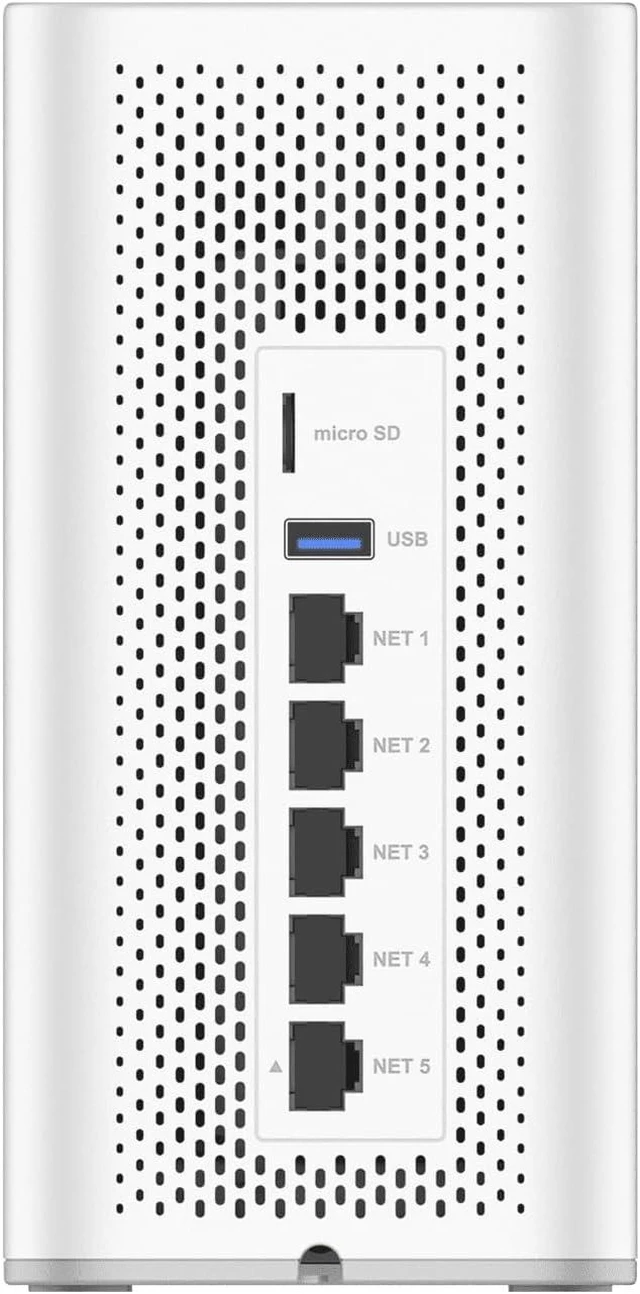Alt view image 4 of 7 - Grandstream Built-in IPPBX (10 Users, 4 Concurrent Calls) + Enterprise-Grade Firewall + VPN Router + 2 x 2.5 Gb, 5 x GigE Network Switch + WiFi 6 AP GCC6010W