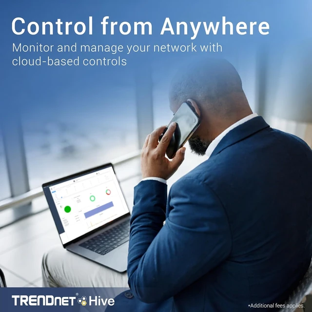 Alt view image 7 of 7 - TRENDnet AX1800 Dual Band WiFi 6 PoE in-Wall Access Point,TEW-W960DAP
