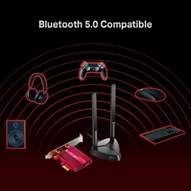 Alt view image 6 of 7 - TP-LINK Archer TX3000E Internal WLAN / Bluetooth 2402 Mbit/s