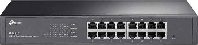 Main image of TP-Link TL-SG216E, 16 Port Gigabit Easy Managed Switch