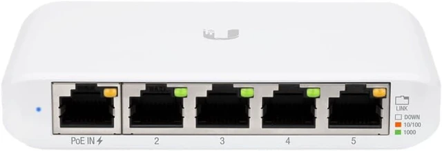 Alt view image 3 of 3 - Ubiquiti Compact 5-Port Gigabit Switch
