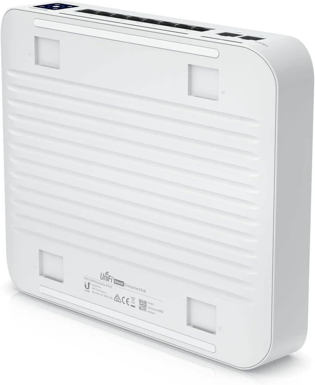 Alt view image 6 of 7 - Ubiquiti Networks Managed Layer 3* Switch with (8) 2.5GbE RJ45 Ports with, W126421663 ((8) 2.5GbE RJ45 Ports with PoE+ for Wi-Fi 6 APs and (2) 10GbE SFP+ Ports for BER uplinks UniFi Enterprise)