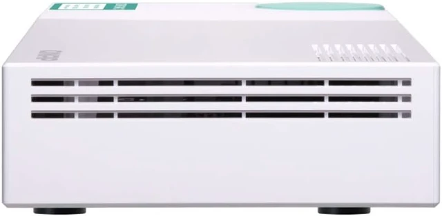 Alt view image 2 of 3 - QNAP QSW-308-1C 11-Port Unmanaged Switch - 3x 10G SFP+, 8x Gigabit RJ45 - Plastic Case - Compatible with Desktop, Laptop, Server, Printer