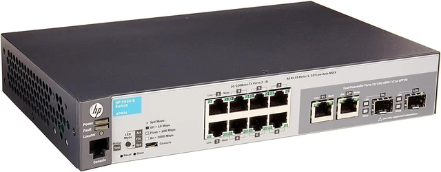Alt view image 2 of 2 - HPE J9783A-ABA Aruba 2530 8 Switch