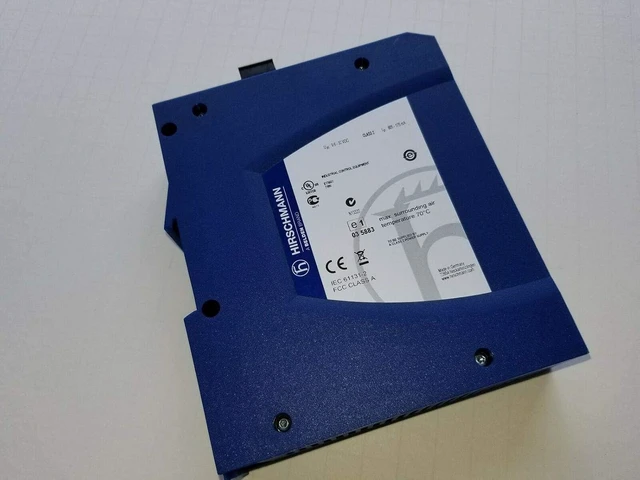 Alt view image 2 of 3 - HIRSCHMANN Spider II 8TX Network Switch, 8PORT, 100MBPS