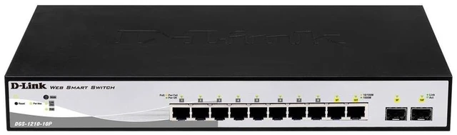 Main image of D-Link DGS-1210-10P Web Smart Switch