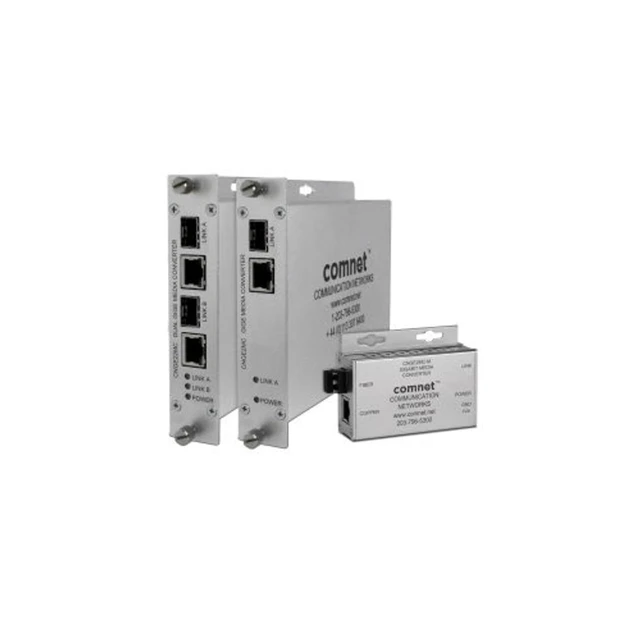 Main image of 10/100/1000 Mbps Ethernet Media Converter-Small Size
