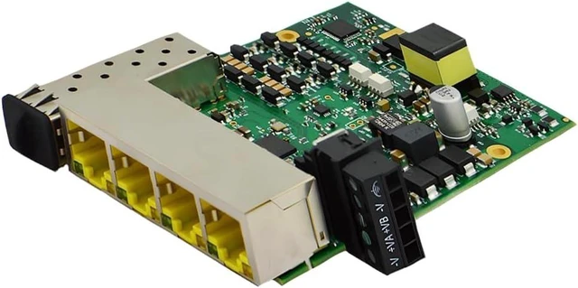 Main image of SW-195 Embedded Industrial SFP + 4 Port PoE+ Gigabit Ethernet Switch