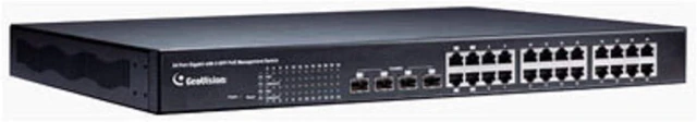 Main image of GeoVision GV-POE2411 V2 24 Gigabit Port Managed Switch