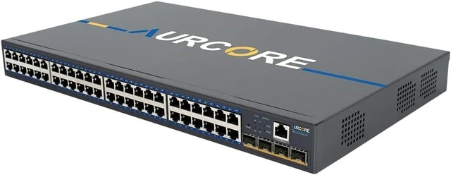 Main image of AES2003 48-Port Gigabit Managed Rackmount Switch, Layer 2+ Managed, VLAN QoS ACL, 3-Year Warranty