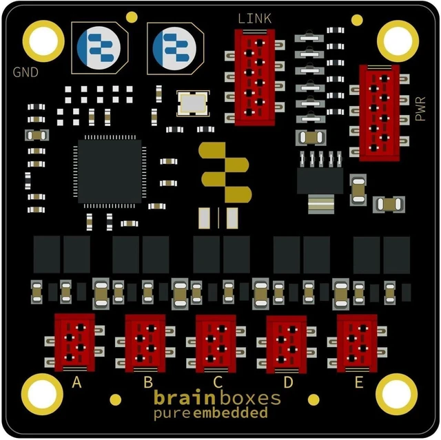 Main image of Brainboxes Pure Embedded 10/100 5 Port Industrial Ethernet Switch