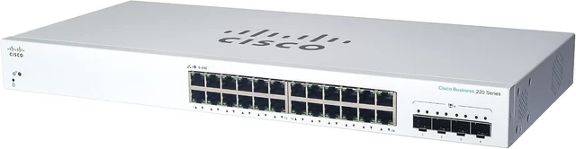 Main image of 212 Main CBS220 Smart 24 Port GE Ethernet Switch