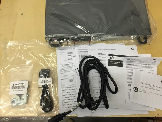 Alt view image 2 of 5 - HP E3800-48G-4SFP+ Layer 3 Switch