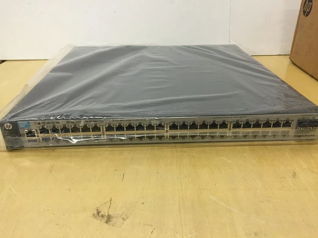 Alt view image 4 of 5 - HP E3800-48G-4SFP+ Layer 3 Switch