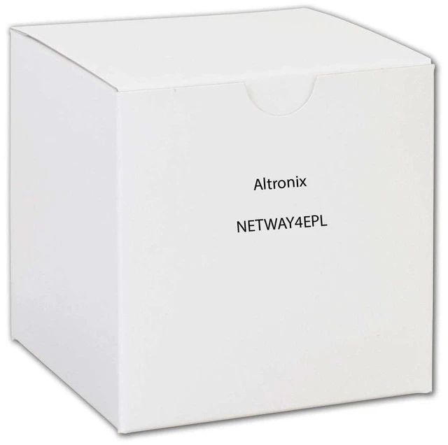 Main image of ALTRONIX NetWay4EPL PoE Switch,Camera Inputs 4,Load 120W