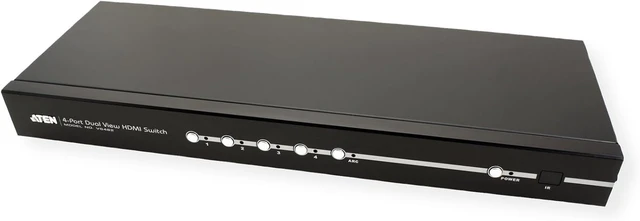 Alt view image 3 of 7 - Aten Corp 4-port Hdmi Switch (vs482) -