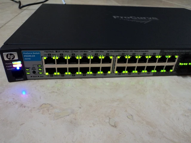 Alt view image 2 of 6 - HP ProCurve Switch 2510G-24 U.S.