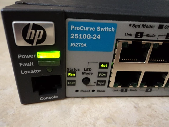 Alt view image 3 of 6 - HP ProCurve Switch 2510G-24 U.S.