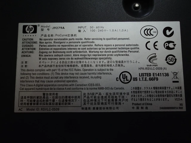 Alt view image 4 of 6 - HP ProCurve Switch 2510G-24 U.S.