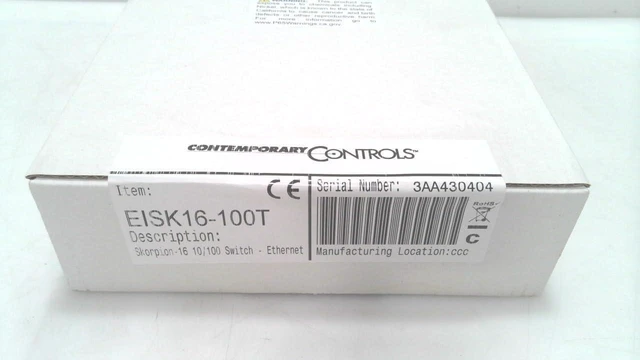Alt view image 2 of 3 - 16-Port Unmanaged Switch by Contemporary Controls