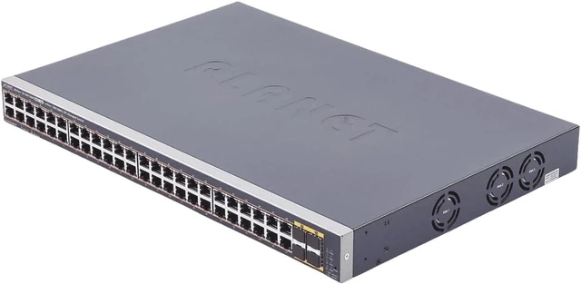 Main image of GS-4210-48P4S 48-Port 10/100/1000T 802.3at PoE + 4-Port 100/1000BASE-X SFP Managed Switch / 440W