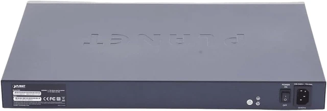 Alt view image 4 of 4 - GS-4210-48P4S 48-Port 10/100/1000T 802.3at PoE + 4-Port 100/1000BASE-X SFP Managed Switch / 440W
