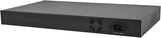 Alt view image 2 of 3 - Monoprice 24FE+2 Combo-Port Gigabit Ethernet SNMP Switch (110742)