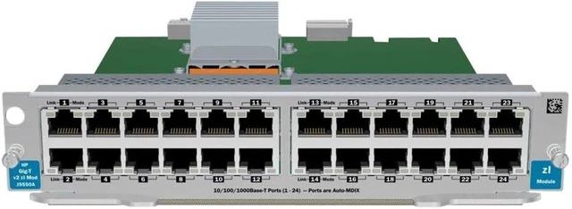 Main image of HP 24-Port Gig-t V2 Zl Module (J9550A)