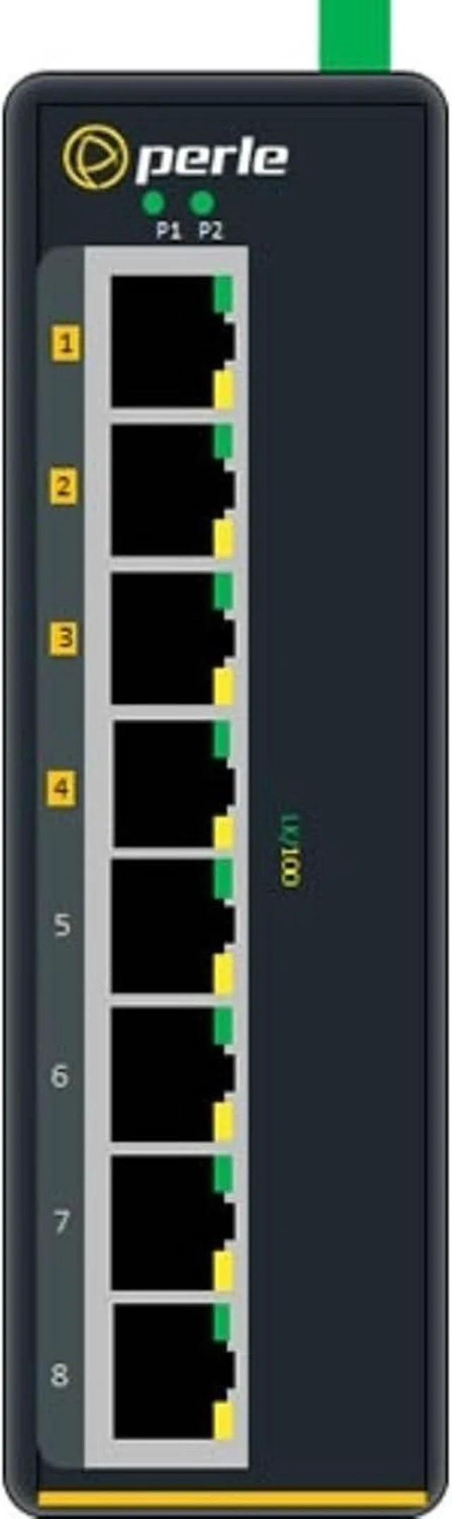 Main image of PERLE SYSTEMS 8-Port Switch, Unmanaged (07011500)