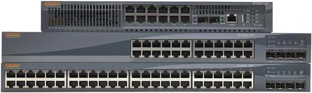 Main image of S1500-12P Mobility Access Switch - 12 Ports - Manageable - 8 x POE+ - 4 x RJ-45 - 2 x Expansion Slots - 10/100/1000Base-T - Rack-mountable, Desktop