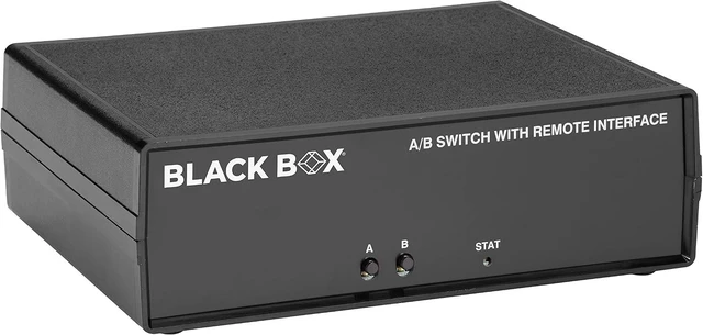 Main image of Black Box DB9 A/B Switch Latching Controlled Dry Contact