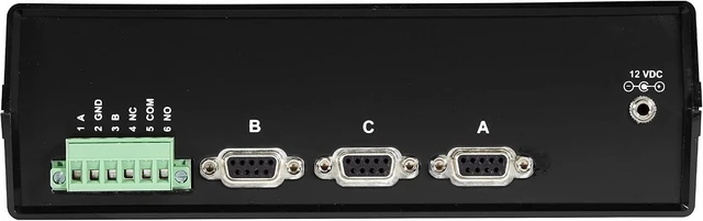 Alt view image 3 of 4 - Black Box DB9 A/B Switch Latching Controlled Dry Contact