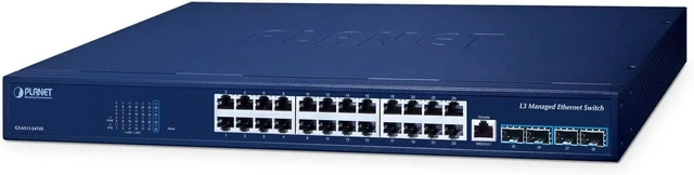 Main image of Planet 24-Port Managed Switch GS-6311-24T4X