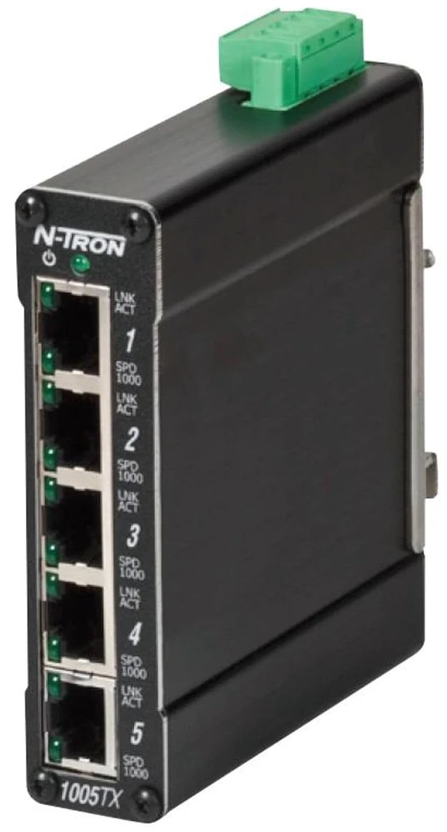 Main image of Industrial Ethernet Sw, Rj45 X 5, 10Gbps - 1005TX