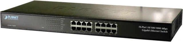 Main image of GSW-1601 Gigabit Ethernet Switch16-Port 10/100/1000Mbps